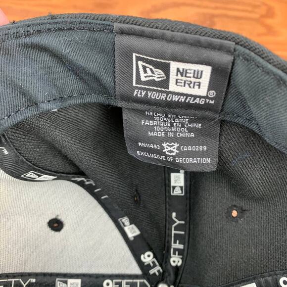 New Era 9Fifty Hardwood Classics Los Angeles Lakers Strapback Flat bill Hat - Picture 11 of 11